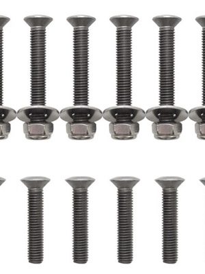 Land Rover Defender 90 110 PUMA Front Door Stainless Steel Bolt Kit - DA1133P