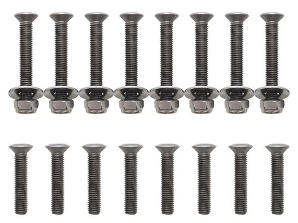 Land Rover Defender 90 110 PUMA Front Door Stainless Steel Bolt Kit - DA1133P