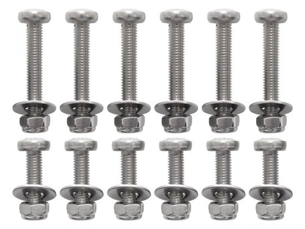 Land Rover Defender Safari Rear Door Stainless Steel Torx Head Bolt Kit DA1134P