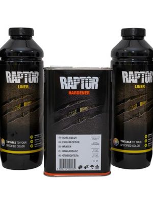 U-POL Raptor 4 Litre Land Rover Protective Paint Coating Kit Tintable - DA6384