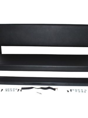 Rear Folding Bench Seat Black Vinyl 1200mm Defender 110  DA3059