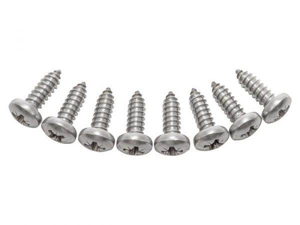 Stainless Steel Front Grille Screws (x8) - Land Rover Defender 90,110 - DA1138