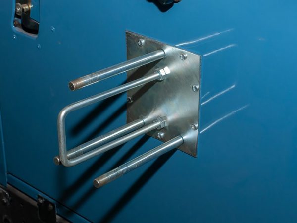 Fixed Rear Door Mount Spare Wheel Carrier