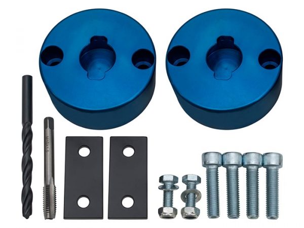 Land Rover Discovery 2 Anodised Blue 40mm Spacer Blocks (Rear Pair) DA6342