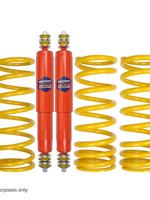 Shock Absorber & Spring Kit - 40mm Lift Using Plus 5" Shocks