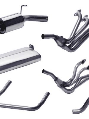 Stainless Steel Sports Exhaust System with Tubular Manifold