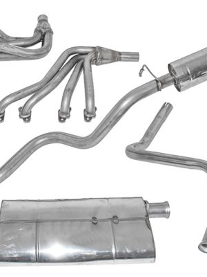 Stainless Steel Sports Exhaust System with Tubular Manifold