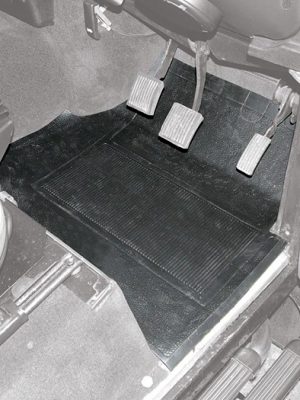 Heavy-Duty Rubber Mat with Foam Backing