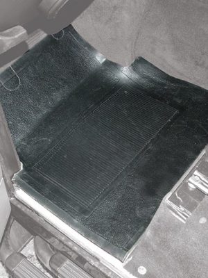 Heavy-Duty Rubber Mat with Foam Backing