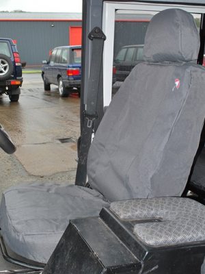 Defender Front Puma Waterproof Seat Covers Grey  DA2818GREY
