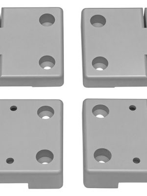 LAND ROVER DEFENDER Aluminium Door Hinge Set with Fixings (DA1131)