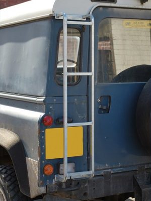 Land Rover Series & Defender  Roof Rack Access Ladder (Galvanised) DA1089