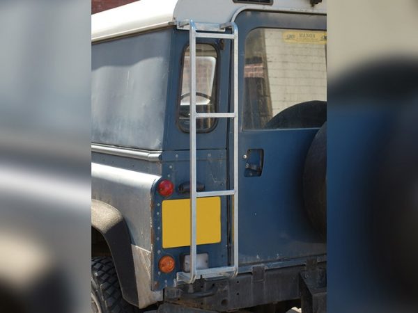 Land Rover Series & Defender  Roof Rack Access Ladder (Galvanised) DA1089