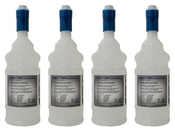 Jaguar Land Rover Adblue Diesel Exhaust Fluid 4x1.89Ltr Bottles OEM LR072258