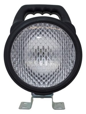 Dual Voltage Round Switched Work Light
