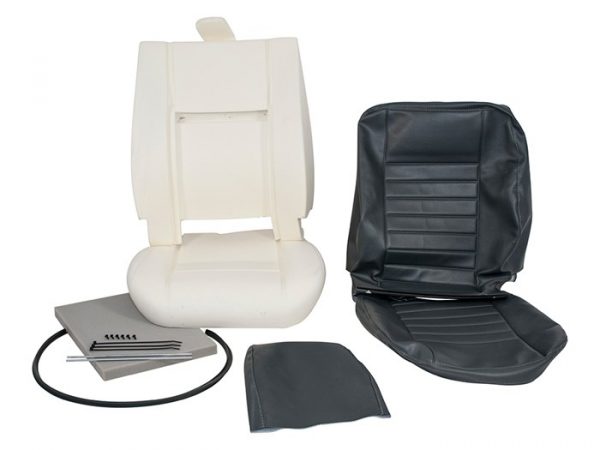 Land Rover Defender Outer Seat Grey Re-trim Kit - DA5630E