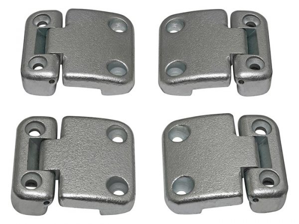 Land Rover Defender 110 & 130 2ND Row LHs & RHs Full Door Hinges Kit - DA1275