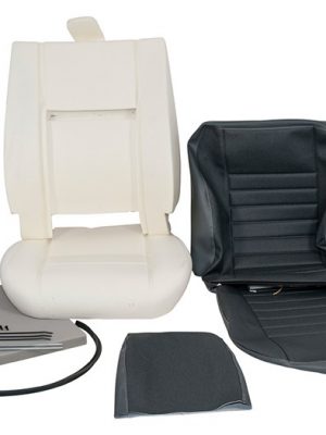 Land Rover Defender Outer Seat Black Re-trim Kit  DA5629E