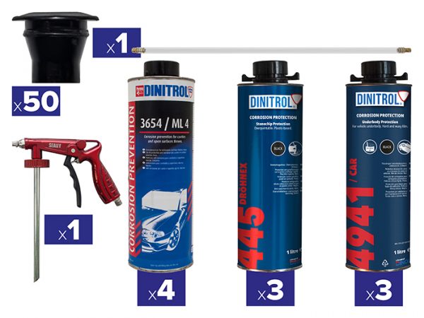 Dinitrol Rust Proofing Kit