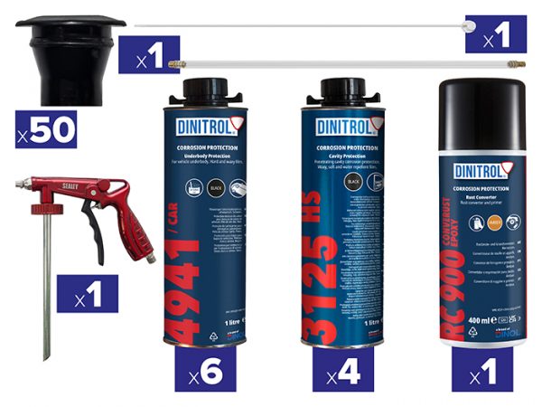Dinitrol Rust Proofing Kit