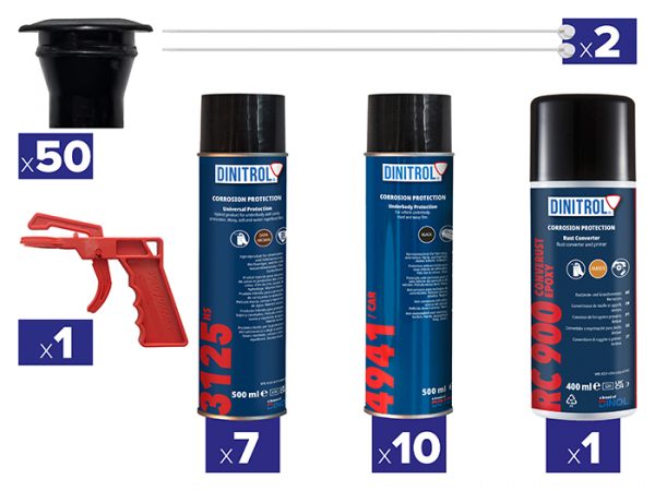 Dinitrol Rust Proofing Kit