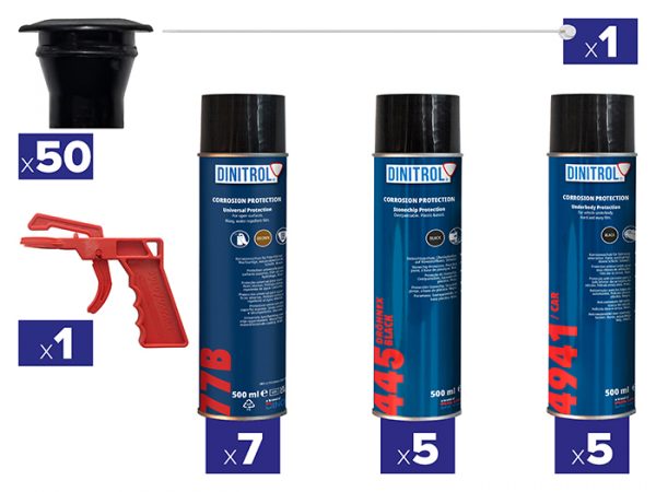 Dinitrol Rust Proofing Kit