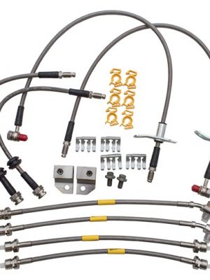 Land Rover Discovery 3/4 Range Rover Sport Braided Brake Hose Kit - DA7561