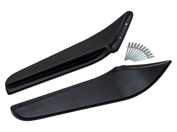 Land Rover Defender 90 Smooth Front Of Rear Dirt Spat Extender Pair - DA1198S