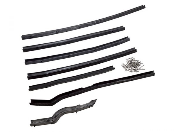 Land Rover Series 2 2A 3 Front Door Seal Kit LHS - DA1497