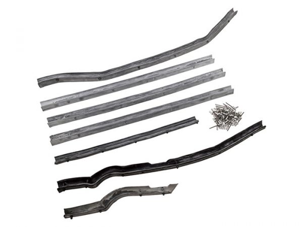 Land Rover Series 2 2A 3 2nd Row Door Seal Kit LHS OEM - DA1497G