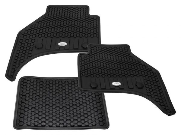 Genuine Deep Sided Rubber Mat Set (LHD) - Land Rover Defender 110 - VPLLE0047LR