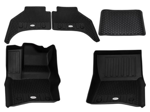 Rubber Mat Set - Defender 110 - 2020 onwards - 5-seat [ VPLLE0047LR ] - Image 2