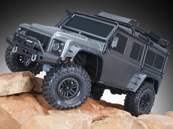 Grey TRX-4 Defender 1:10 Toy Car