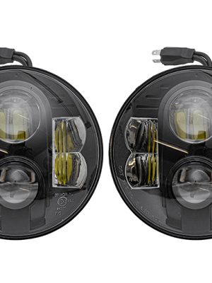 Bearmach 7" LED Headlamp Kit Left Hand Drive Series & Defender BA 070LEDLBBM