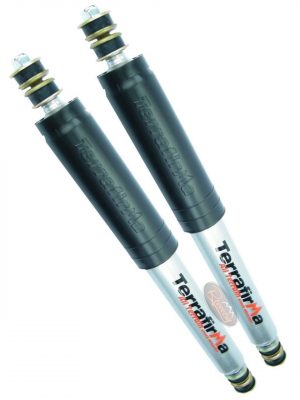 DEFENDER FRONT SHOCK ABSORBERS ALL TERRAIN SHOCKS STD TRAVEL TERRAFIRMA TF116 X2