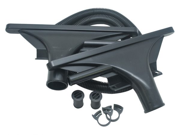 Defender Side Window Demister Vent Kit With Adjustable Screen Vents - DA1205