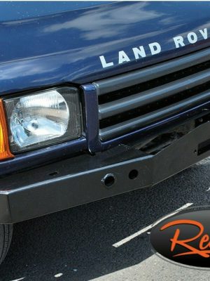 Discovery 2 Heavy Duty Winch Bumper 5MM BLACK - DA5645