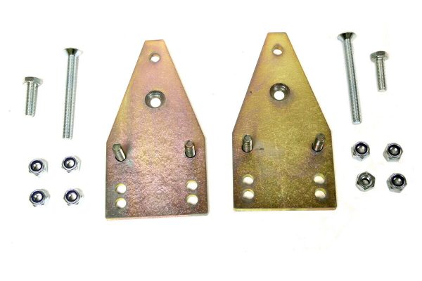 LAND ROVER DEFENDER 90/110/130 TERRAFIRMA REAR SHOCKER MOUNT RE-LOCATORS TF518