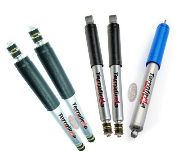 LAND ROVER DEFENDER - TERRAFIRMA SHOCK ABSORBERS X4 DAMPER KIT STD TRAVEL