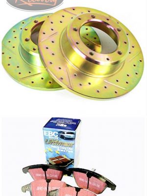 LAND ROVER DISCOVERY 2 1998-2004 - FRONT PERFORMANCE DISCS & PADS SET - PBDK05