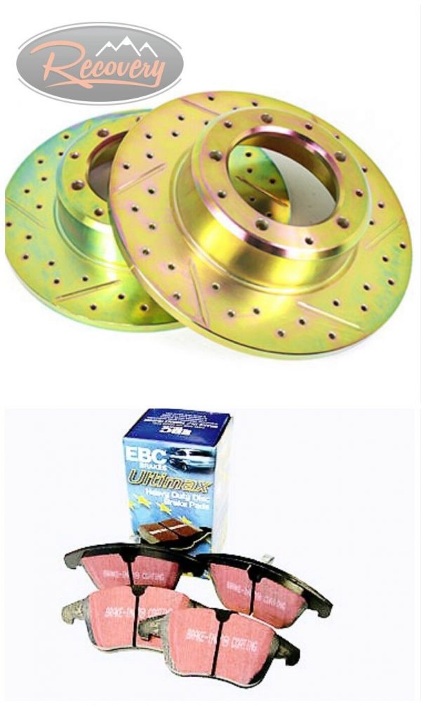 LAND ROVER DISCOVERY 2 1998-2004 - FRONT PERFORMANCE DISCS & PADS SET - PBDK05