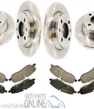 LAND ROVER DISCOVERY 2 TD5/ V8 FRONT & REAR BRAKE DISCS & BRAKE PADS-BDR05FR