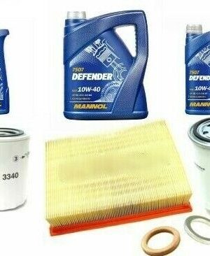 LAND ROVER DISCOVERY 300TDI SERVICE  KIT INC 10W40 OIL + AIR, FUEL & OIL FILTERS