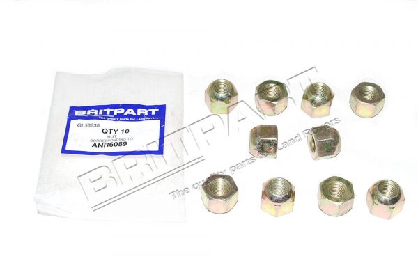 LAND ROVER FREELANDER 1 - STEEL WHEEL NUTS PACK OF 20 ANR6089