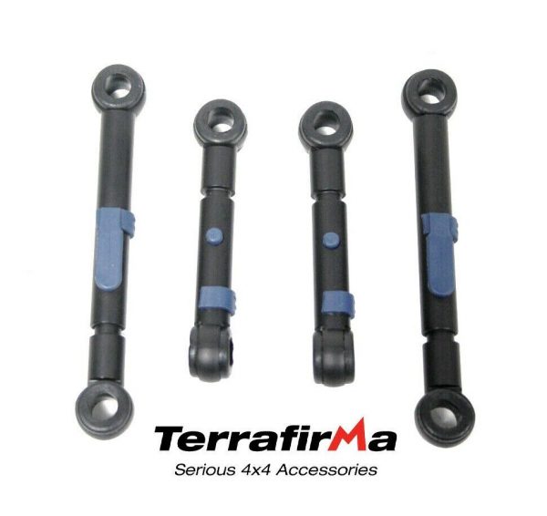 LR Discovery 3/4 & Range Rover Sport - Fully Adjustable Suspension Lift Rod Kit