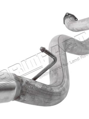 Land Rover DEFENDER 90 PUMA STRAIGHT THROUGH BIG BORE EXHAUST TAIL PIPE DA1676