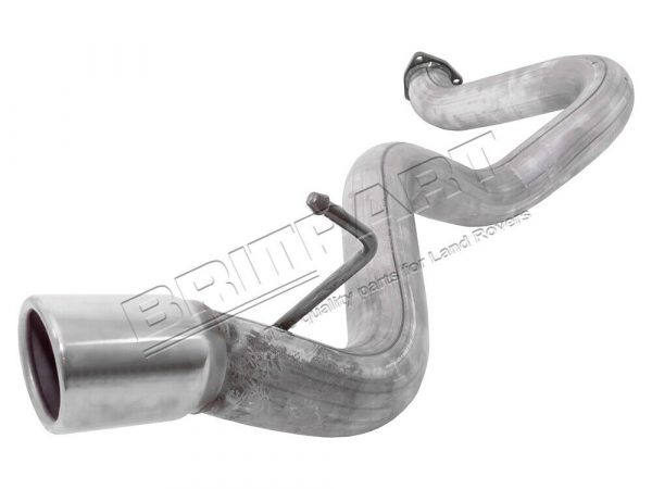 Land Rover DEFENDER 90 PUMA STRAIGHT THROUGH BIG BORE EXHAUST TAIL PIPE DA1676