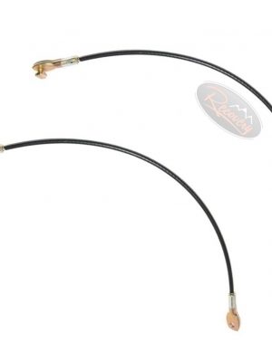 Land Rover Defender - Rear Tailgate Support Cable Strap x2 - BYC500070