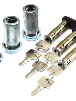 Land Rover Series 2, 3 Door Lock & Key 3 Barrel Set – 320609x3