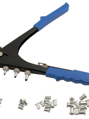 Laser - Threaded Nut Riveter Rivet Gun Rivnut Insert Tool + 40 Rivets M3-M6 0979